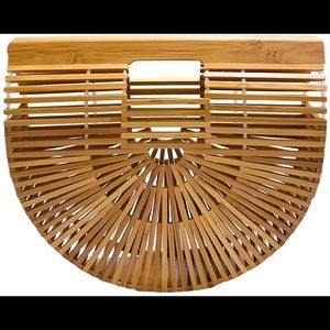 Bamboo Handmade Purse - Summer & Vacation Handbag